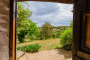 Door to terrace from triple bedded room